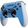 Skinit Decal Gaming Skin Compatible avec le contrôleur PS5 DualSense Edge Pro - Conception de la devise de l'équipe NFL Tennesse