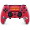 Skinit Decal Gaming Skin Compatible avec le contrôleur PS5 DualSense Edge Pro - Design officiel NFL Kansas City Chiefs Super Bow