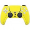 Skinit Decal Gaming Skin Compatible avec la manette PS5 - Design jaune