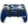 Skinit Decal Gaming Skin Compatible avec le contrôleur PS5 DualSense Edge Pro - Design de bloc de zone Seattle Seahawks sous lic