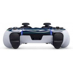 Skinit Decal Gaming Skin Compatible avec le contrôleur PS5 DualSense Edge Pro - Design de bloc de zone Seattle Seahawks sous lic