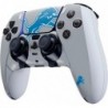 Skinit Decal Gaming Skin Compatible avec le contrôleur PS5 DualSense Edge Pro - Design de grand logo NFL Detroit Lions sous lice