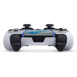 Skinit Decal Gaming Skin Compatible avec le contrôleur PS5 DualSense Edge Pro - Design de grand logo NFL Detroit Lions sous lice