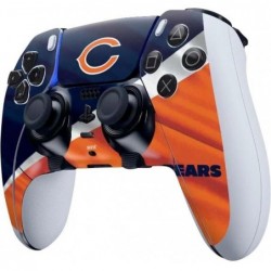 Skinit Decal Gaming Skin Compatible avec le contrôleur PS5 DualSense Edge Pro - Design officiel des Chicago Bears de la NFL