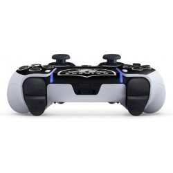 Skinit Decal Gaming Skin Compatible avec le contrôleur PS5 DualSense Edge Pro - Design de grand logo NFL Las Vegas Raiders sous 