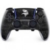 Skinit Gaming Decal Skin Compatible avec le contrôleur PS5 DualSense Edge Pro - Design noir et blanc sous licence officielle NFL