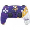 Skinit Decal Gaming Skin compatible avec le contrôleur PS5 - Design sous licence officielle NFL Minnesota Vikings