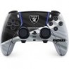 Skinit Decal Gaming Skin Compatible avec le contrôleur PS5 DualSense Edge Pro - Design NFL Las Vegas Raiders sous licence offici