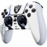 Skinit Decal Gaming Skin Compatible avec le contrôleur PS5 DualSense Edge Pro - Design double vision des Las Vegas Raiders sous 