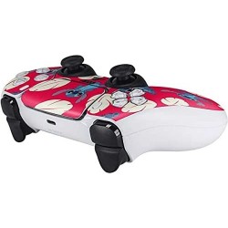 Skinit Decal Gaming Skin Compatible avec PS5 et Compatible avec le contrôleur DualSense PS5 Digital Edition - Motif Disney Stitc