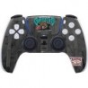 Skinit Decal Gaming Skin Compatible avec le contrôleur PS5 - Design officiel NBA Memphis Grizzlies Hardwood Classics