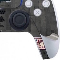 Skinit Decal Gaming Skin Compatible avec le contrôleur PS5 - Design officiel NBA Memphis Grizzlies Hardwood Classics