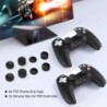 FAMOMI Skin pour manette PS5, étui de protection antidérapant en silicone souple pour manette PlayStation 5, lot de 2 avec 8 cap