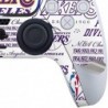 Skinit Decal Gaming Skin Compatible avec le contrôleur PS5 - Design historique Blast NBA LA Lakers sous licence officielle