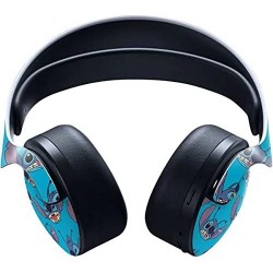 Skinit Decal Gaming Skin Compatible avec le casque sans fil Pulse 3D pour PS5 - Motif d'expression du visage Disney Lilo et Stit