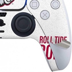 Skinit Decal Gaming Skin Compatible avec PS5 et Compatible avec le contrôleur DualSense PS5 Digital Edition - Design Alabama Cri