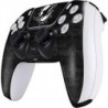 Skinit Decal Gaming Skin Compatible avec le contrôleur PS5 - Design noir et blanc sous licence officielle NFL Miami Dolphins