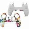 Skin pour manette PS5 - Housse en silicone Hikfly pour poignées de manette PS5, housse antidérapante pour manette PlayStation 5 