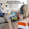 Adaptateur Bluetooth pour Nintendo Switch/Lite, émetteur audio sans fil BT 5.0 avec convertisseur USB C vers A à faible latence 