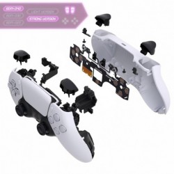 eXtremeRate Micro Switch - Kit de déclenchement tactile à clic pour manette PS5, boutons d'épaule BDM-040, micro-interrupteurs e