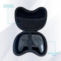 Étui de transport et de rangement PERFECTSIGHT compatible avec le contrôleur Switch Pro, le contrôleur PS5/PS4, le contrôleur Xb