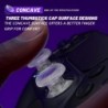 eXtremeRate ThumbsGear V3 Manettes ergonomiques interchangeables pour manette PS5, manettes analogiques de remplacement pour man