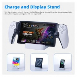 Station de charge HEATFUN pour lecteur à distance PlayStation Portal, support de charge portable PS Portal avec prise de type C,