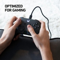 Câble USB-C tressé SCUF - Gris clair 12 pi / 3,6 mètres Connexion et chargement USB Type C pour manettes Xbox, PS5 et smartphone