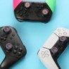 Poignées de pouce pour manette PS5, housses de joystick en silicone souple compatibles avec manette Nintendo Switch Pro, PS4, PS