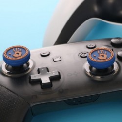 Poignées de pouce pour manette PS5, housses de joystick en silicone souple compatibles avec manette Nintendo Switch Pro, PS4, PS