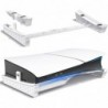 Support horizontal PS5 Slim pour disque PS5 Slim et console de jeu numérique, support horizontal PS5 Slim avec vis fixe, support