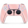 Skin de jeu brillant à paillettes MightySkins pour manette PS5 / PlayStation 5 - Blush solide | Finition pailletée haute brillan