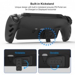 JOYTORN Étui de protection complet compatible avec le lecteur à distance PlayStation Portal, étui PS5 Portal avec coque avant am