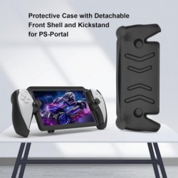 JOYTORN Étui de protection complet compatible avec le lecteur à distance PlayStation Portal, étui PS5 Portal avec coque avant am