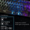 Clavier de jeu Orzly RGB USB filaire Rainbow Claviers conçus pour les joueurs PC, PS4, PS5, ordinateur portable, Xbox, Nintendo 