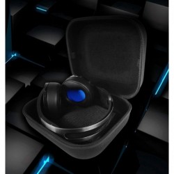 Étui de transport pour casque de jeu CASEMATIX compatible avec le casque sans fil Sony PS5 PULSE 3D, casque sans fil Platinum po