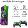 Skin PS5 - Accessoires pour console et contrôleur Slim Disc Skins de couverture Skins pour contrôleur PS5 Skins PS5 pour console