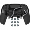 Adaptateur de boutons arrière EXknight Leverback V2 pour manette PS5 | Compatible avec les poignées de pouce (noir)