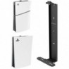 Support mural Monzlteck pour PS5 Slim - Support mural en acier pour PS5 Original et PS5 Slim (numérique et disque), robuste et n