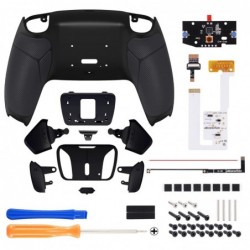 Kit de reprogrammation RISE4 V3 programmable avec poignée caoutchoutée noire eXtremeRate pour contrôleur PS5 BDM-030 040 050, ca