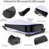 Support horizontal MENEEA pour console PS5 avec hub USB à 4 ports, support de skate de base amélioré, accessoires pour PlayStati