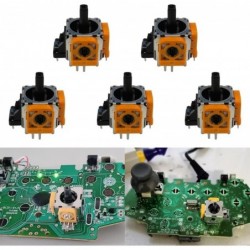 GRABOTE 5X Module de capteur de pouce analogique 3D pour manette PS5