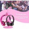 Support de contrôleur rose, support de casque, support de casque de contrôleur de jeu multi-réglable à 3 niveaux pour tous les a