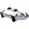 Coque en silicone à imprimé clouté pour manette PS5 x 1 (blanc) avec poignées Pro Thumb x 10