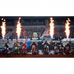 Monster Energy Supercross 5 en argent profond - PlayStation 5