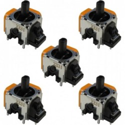 GRABOTE 5X Module de capteur de pouce analogique 3D pour manette PS5