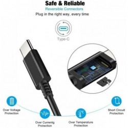 Chargeur PS Portal, chargeur portable PS5, alimentation 15 V 2,6 A, kit de charge rapide compatible avec lecteur à distance PS P