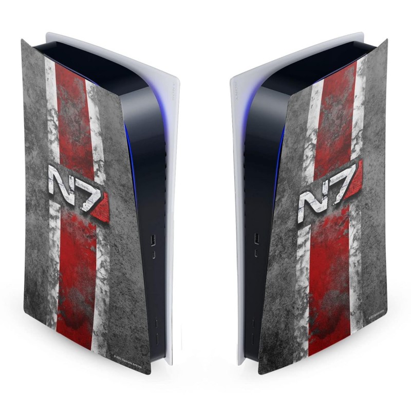 Head Case Designs Autocollant de façade en vinyle avec logo Mass Effect N7 sous licence officielle EA Bioware compatible avec la