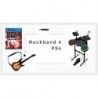 Pack Rock Band 4 compatible PS5 et PS4 Band-in-a-Box Super Bundle Mise à niveau de la batterie Guitar Hero