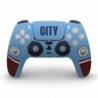 Head Case Designs Autocollant en vinyle pour plaque frontale de jeu sous licence officielle Manchester City Man City FC 2022/23 